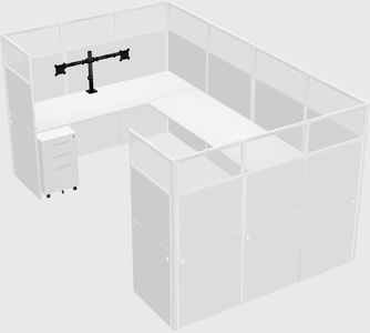 Cabine en u