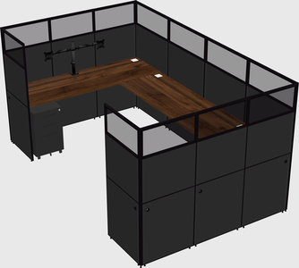 Cabine en u