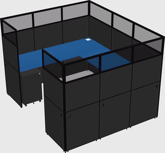 Cabine en u
