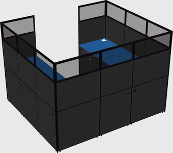 Cabine en u
