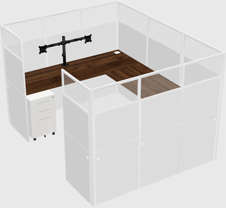 Cabine en u