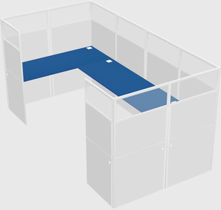 Cabine en u