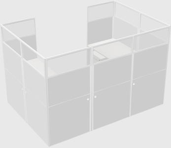 Cabine en u