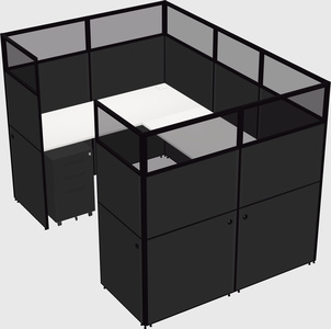Cabine en u