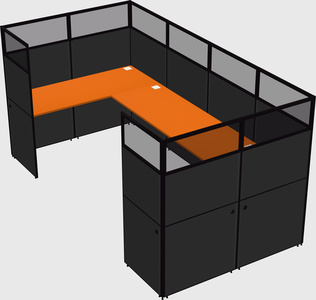 Cabine en u