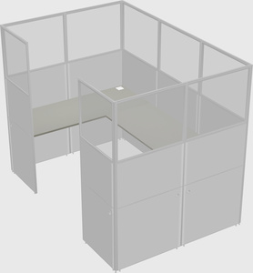 Cabine en u