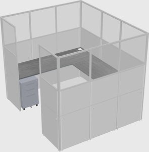 Cabine en u
