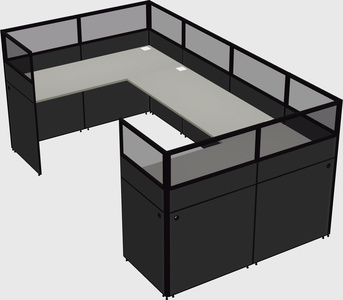 Cabine en u