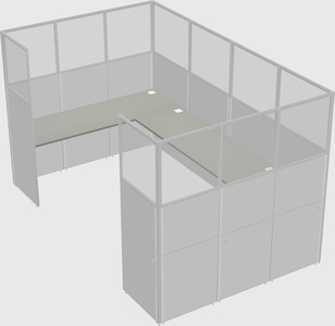 Cabine en u