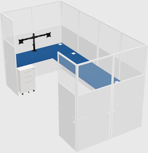 Cabine en u