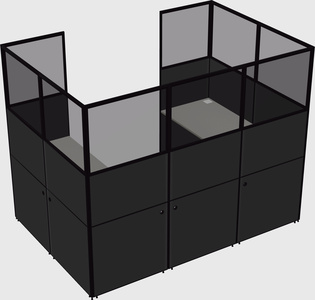 Cabine en u