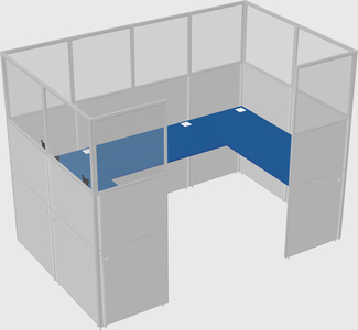 Cabine en u