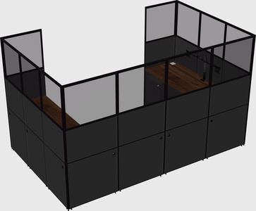 Cabine en u