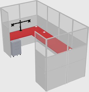 Cabine en u