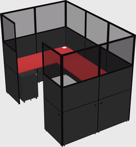 Cabine en u