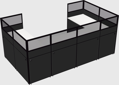 Cabine en u