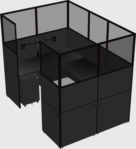 Cabine en u