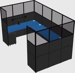 Cabine en u