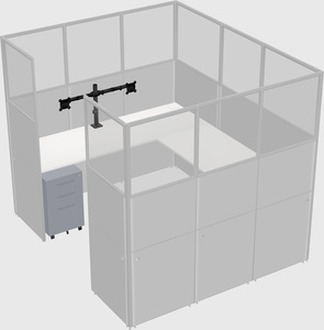 Cabine en u