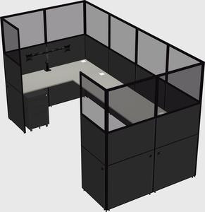 Cabine en u