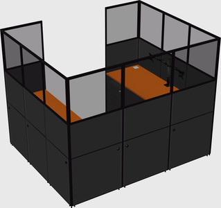 Cabine en u