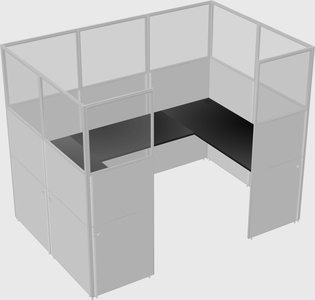 Cabine en u