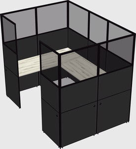 Cabine en u