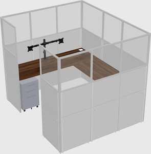 Cabine en u