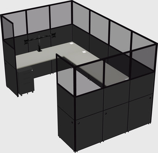 Cabine en u