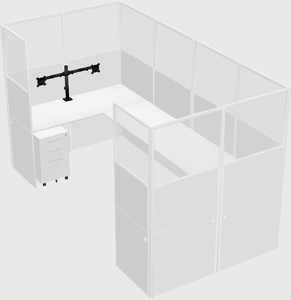 Cabine en u