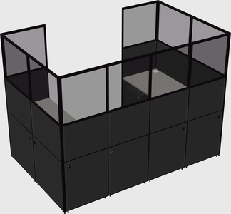 Cabine en u