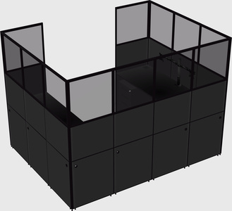 Cabine en u