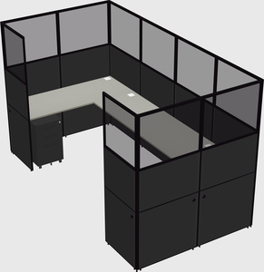 Cabine en u