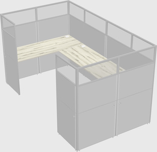 Cabine en u