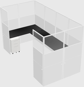 Cabine en u