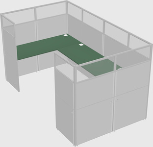 Cabine en u