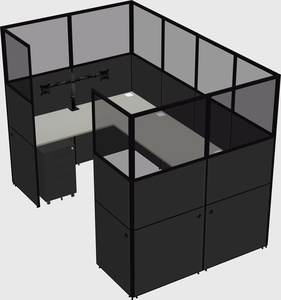 Cabine en u