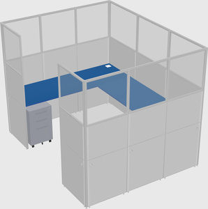 Cabine en u