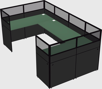 Cabine en u