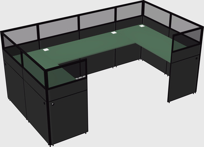 Cabine en u