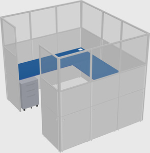 Cabine en u