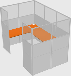 Cabine en u