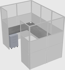 Cabine en u