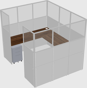 Cabine en u