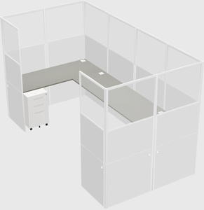 Cabine en u