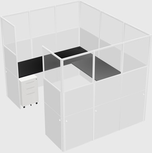 Cabine en u