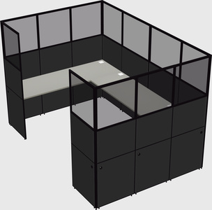 Cabine en u