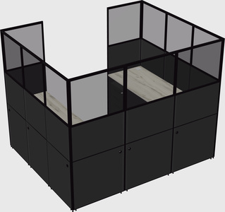 Cabine en u