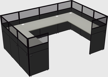 Cabine en u