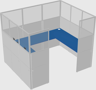 Cabine en u